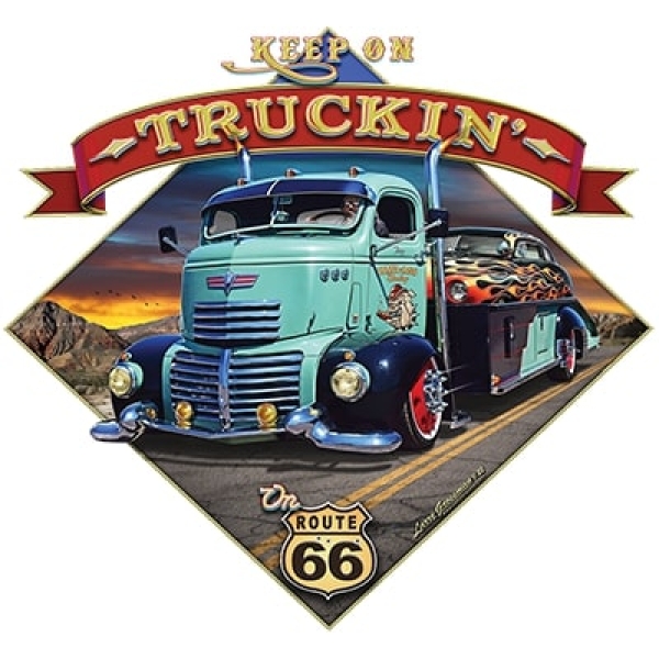 T-Shirt - kurzarm - truckin' 66